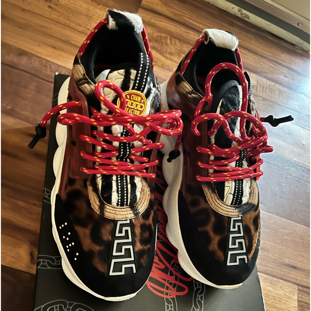 Versace chain reaction sneaker size 44